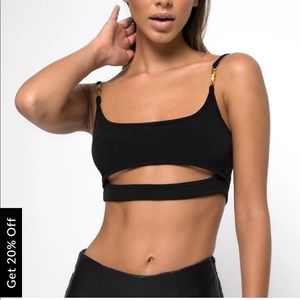 Black Crop Top
